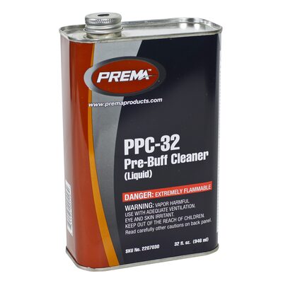 PREMA Pre-Buff Cleaner (Flammable) 32 fl. oz. Can 10 Count