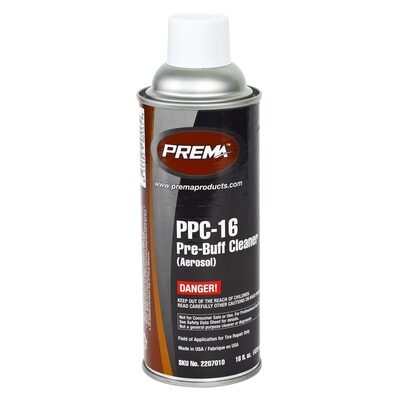 PREMA Pre-Buff Cleaner, Aerosol (Flammable) 16 fl. oz. Spray Can