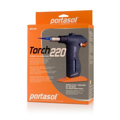 Portasol Green Med Pwr Butane Torch 50-220 Wa