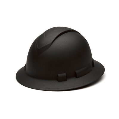 Pyramex Ridgeline Hard Hat - Graphite-Ridgeline Cap Style 4 Pt Ratchet Suspension