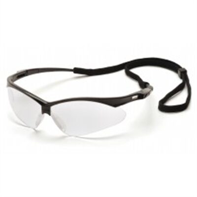 Pyramex Pyramex Safety - PMXTREME - Black Frame/Clear Lens with Black Cord