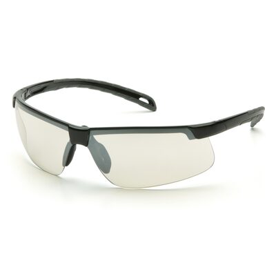 Pyramex Pyramex Safety - Black Frame/Ice Blue Mirror Lens  , Sold 12/BOX