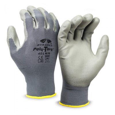 Pyramex Pyramex Safety- Glove Nitrile 18G A3 Dots Thumb Saddle Small  , Sold 12/PKG