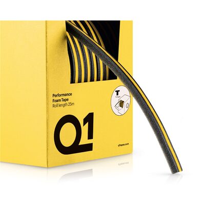 PPM Q1 Products SE02 Performance Foam Masking Tape, 25 m L x 11 mm W x 10 mm THK