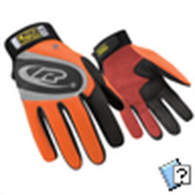 RINGER GLOVES Turbo Orange Secure Cuff L