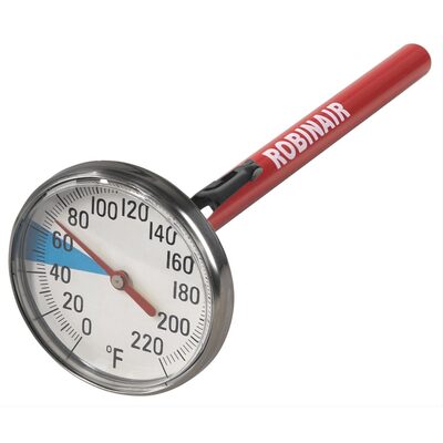Robinair 1-3/4" Dial Face Thermometer