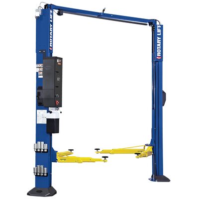 Rotary SPOA10 - 2- Stage Low Profile Two-Post Lift, Asymmetrical (10,000 LB. Capacity)  75 5/8" Rise - Shockwave Equipped