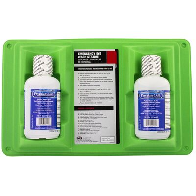 SAS Safety Personal Emergency Eyewash Station - Dual Bottle 16 oz.