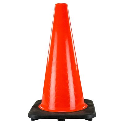SAS Safety 18" InVue Hi-Viz Safety Cone Orange with Reflective and Non-Reflective Collar