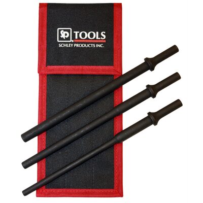 Schley Products 3-Piece Extra Long Air Hammer Drift Set