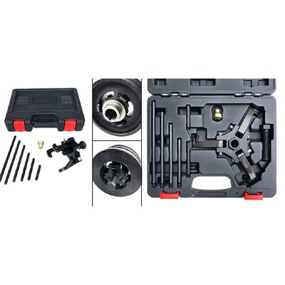 Schley Products Harmonic Balancer Pulley Puller W/ Side-turn Legs For Gm, Ford, And Other Engines
