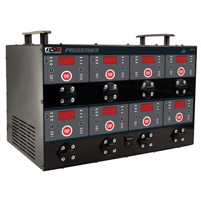 Schumacher Electric 12/8/2 Amp Digital 8 Bank Charging Station