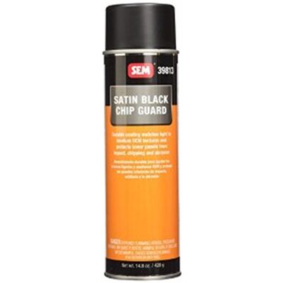 SEM Paints Satin Black Chip Guard