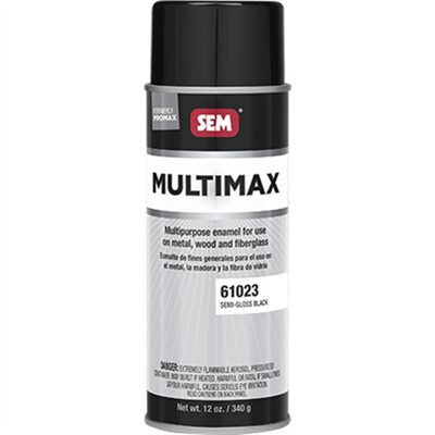 SEM Paints MultiMax Semi-Gloss Black