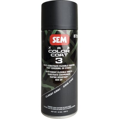 SEM Paints Color Coat 3 Classy Gray 16 oz Aerosol