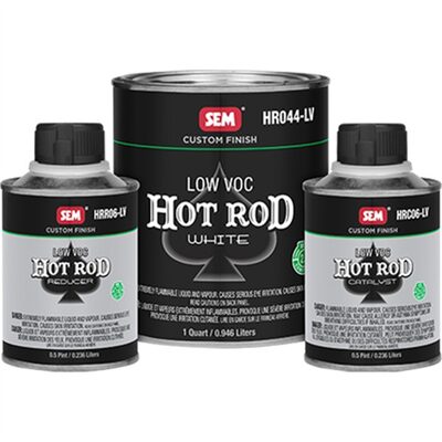SEM Paints Hot Rod White Kit Low VOC