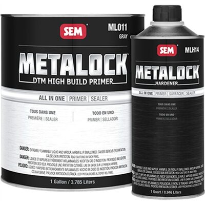 SEM Paints Metalock DTM High Build Primer Kit