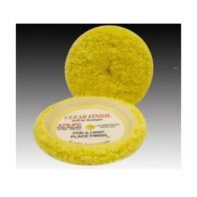 Schlegel 375-PC Buffing Pad, 7-1/2 in Dia, Twisted Yarn Pad