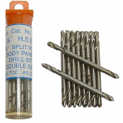 SG Tool Aid 1/8" Stubby Body Panel Drill Bit with Double Ends
