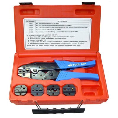 SG Tool Aid Ratcheting Terminal Crimping Kit