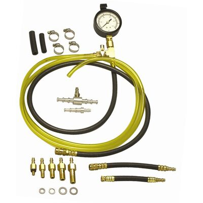 SG Tool Aid Multi-Port Fuel Injection Pressure Tester System with Quick Couplers for Domestic & Foreign Vehicles