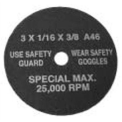 SG Tool Aid Cut-Off Wheels 3" x 1/32" x 3/8" Hole-100 Per Box