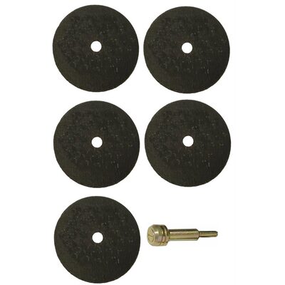 SG Tool Aid Five 1/16" Cut-Off Wheels with Arbor