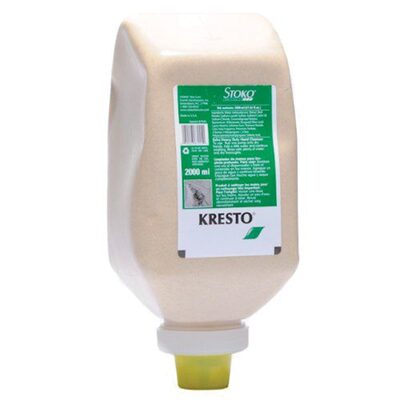 Stockhausen ATP 87045 Heavy-Duty Hand Cleaner, 2 L Soft Bottle, Paste, Beige, Fragrant