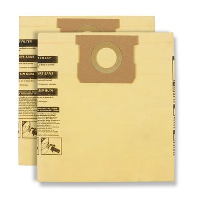 Shop Vac Type H - Shop-Vac&reg; 5-8 Gallon* High Efficiency Disposable Filter Bags (2 Pack)