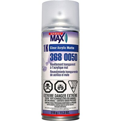 SprayMax 1K Clear Acrylic Matte