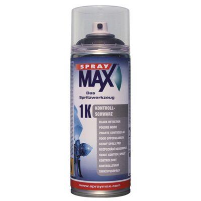 SprayMax 680100 1K Guide Coat, 400 mL Aerosol Can, Black, Gas
