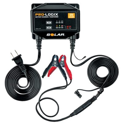 Clore Automotive SOLAR PL2112 12V 1.0A SOLAR PRO-LOGIX Battery Maintainer