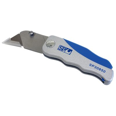 SP Air Corporation FOLDING LOCK-BACK UTILITY KNIFE