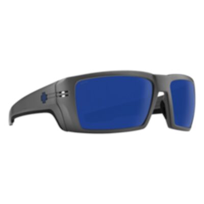 Spy Optics Rebar ANSI Matte Gunmetal Happy Gray Green Polar Dark Blue Spectra Mirror