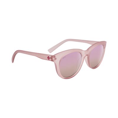 Spy Optics Boundless Matte Translucent Rose  Bronze with Rose Quartz Spectra Mirror