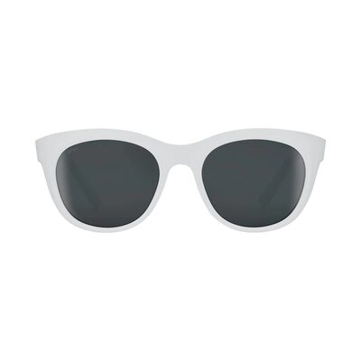 SPY OPTIC INC Boundless Matte White - Gray Black Mirror Sunglasses