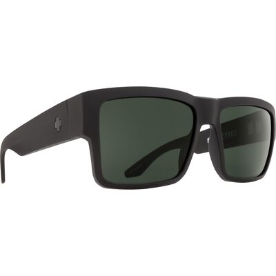 SPY OPTIC INC Cyrus Sunglasses, Matte Black Frame w/ H