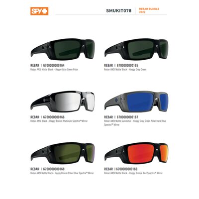 Spy Optics Rebar Bundle