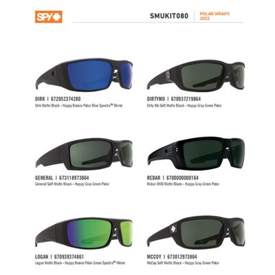 Spy Optics Polar Wraps