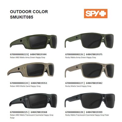 Spy Optic Inc OUTDOOR COLOR