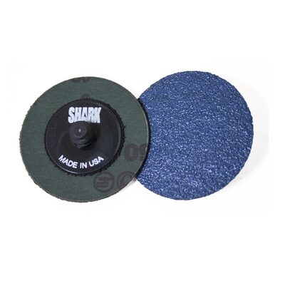 Shark Industries 2" 80 Grit Zirconia Mini Grinding Discs. 25 Pk.