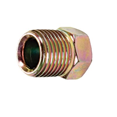 S.U.R.&R. 7/16 Inch-24 Inverted Flare Nut - 4 Piece