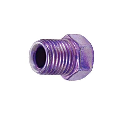 S.U.R.&R. 3/8 Inch-24 Inverted Flare Nut (7/16 Inch Wrench) - 100 Pack