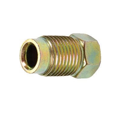 S.U.R.&R. M10 x 1.0 Gold Inverted Flare Nut - 4 Piece