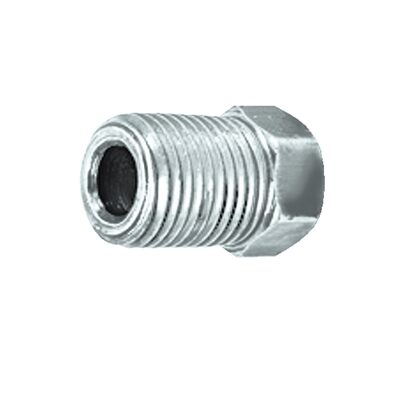 S.U.R.&R. M10 x 1.0 Blue Inverted Flare Nut - 50 Pack