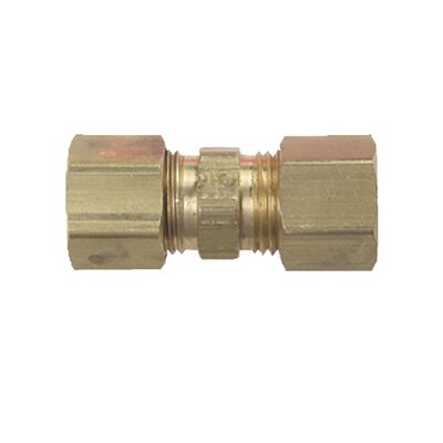 S.U.R.&R. K255 1/4 Inch Nylon to Nylon Compression Union