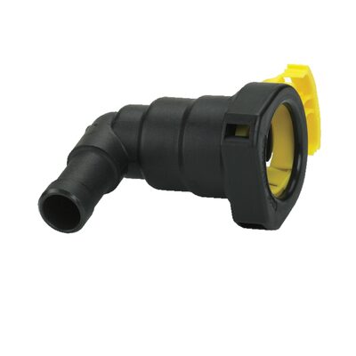 S.U.R.&R. 12mm-1/2 Inch 90  Degree Push Quick Connect - 2 Piece
