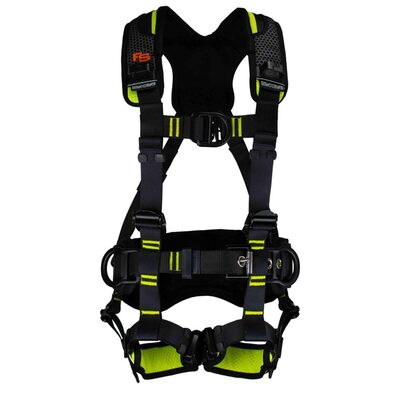FALL SAFE Safety Harness - CONSTRUCTION COMFORT Series - Climbing / Positioning - Size: 2XL