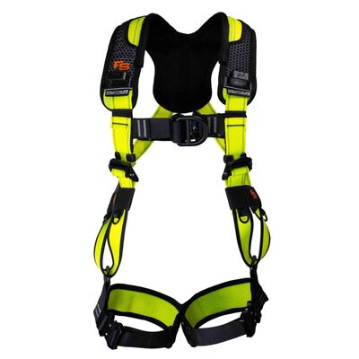 FALL SAFE Safety Harness - FLEX COMFORT Series - Vest Style Climbing - Size: L/XL