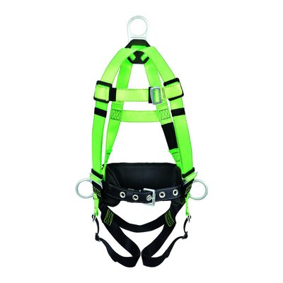PeakWorks Contractor Harness with Positioning Belt - 3D - Class AP - Size XL